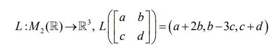 a
b
L:M,(R)→R’, L
20-(a+2b,b-3c,c+d)
