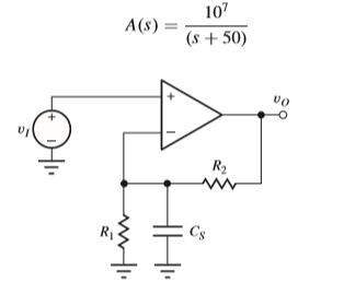 107
A(s) :
(s + 50)
R2
Rv
Cs
