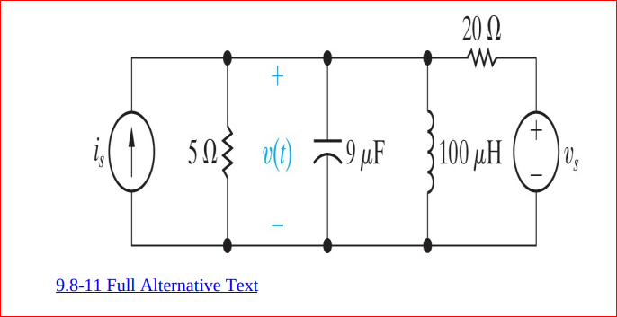 20 N
5N
v() 79 µF
100 µH
9.8-11 Full Alternative Text
