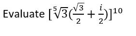 Evaluate [√3+1¹⁰
2