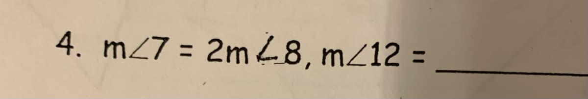 4. m27 = 2m 48, mZ12 =
