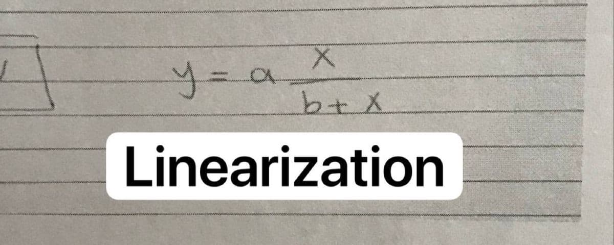 b+X
Linearization
