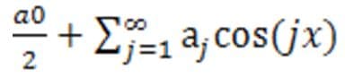 a0
+Ej=1 a, cos(jx)
2
18
