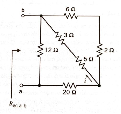 b
3Ω
12 2
a
20 2
Req a-b
