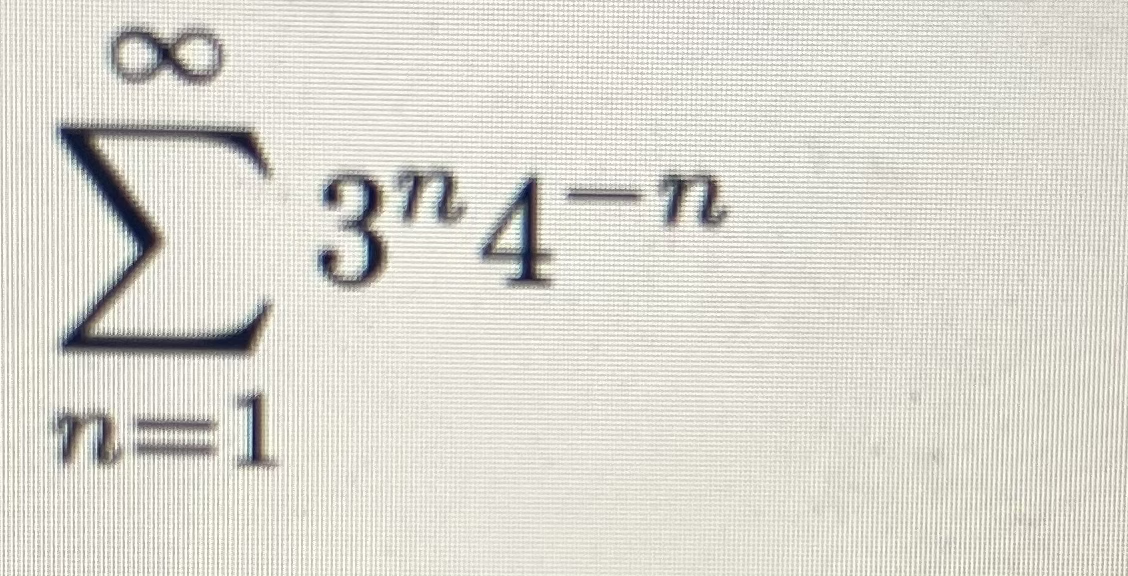 )3"4-n
n=1
