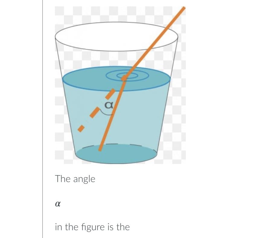 The angle
α
a
in the figure is the