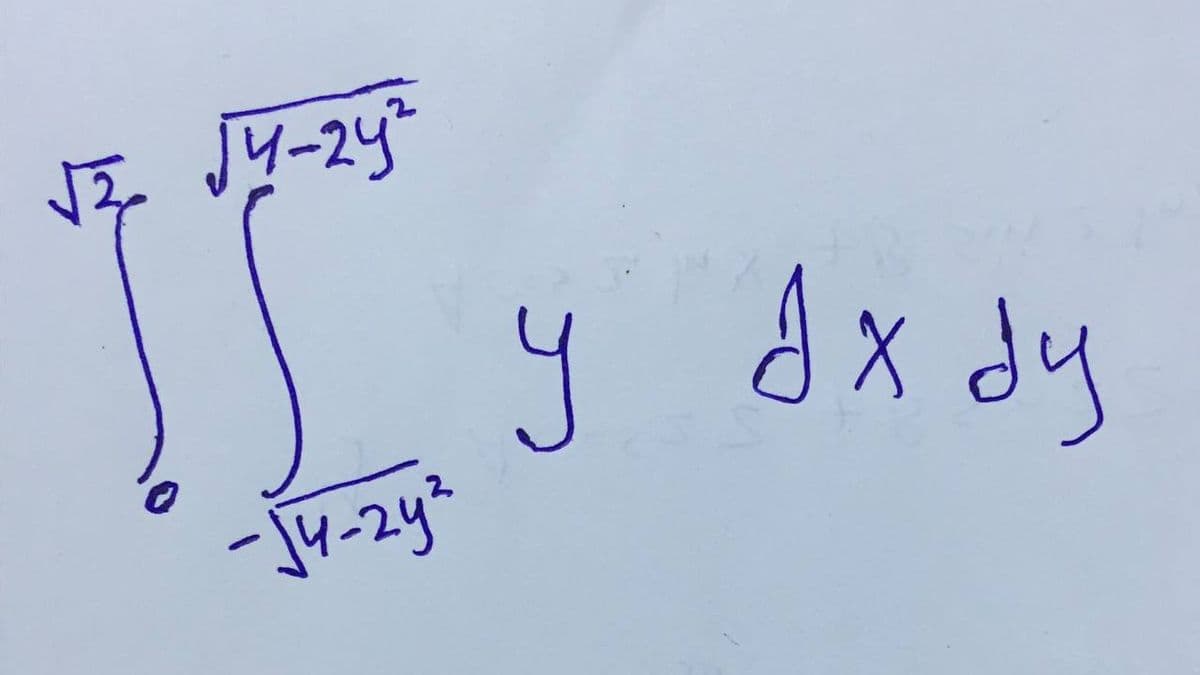 √ √4-24²
-√4-24²
y dx dy