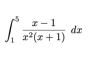 х— 1
dx
2? (х + 1)
