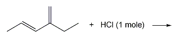 + HCI (1 mole)
+
