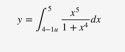 st
-xp-
4–lu 1 +x4
y =
