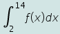14
f(x)dx
2,
