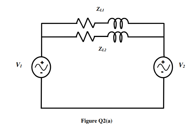 ZLI
Z12
V1
V2
Figure Q2(a)
