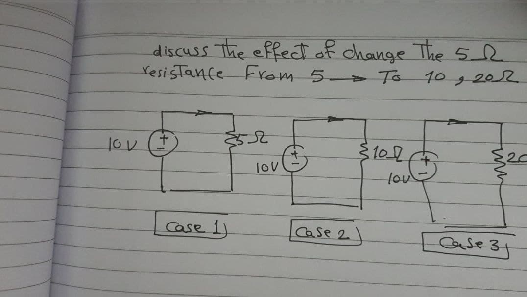 discuss The effect of change The 52
YesisTance From 5-> To
10, 202
100
lovS
tou
Case 1)
Case 2)
Case 34
