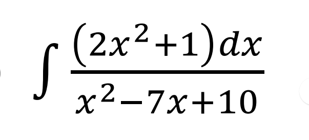 с (2х2+1) dх
2—7х+10
