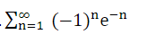 00
En=1 (-1)"e¯n
–1)*
