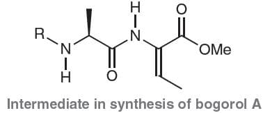 R.
/
N
Z-H
HIZ
N.
OMe
O
Intermediate in synthesis of bogorol A