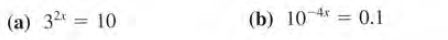 (b) 10 4 = 0.1
(a) 32 = 10
