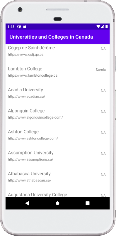 1:48
Universities and Colleges in Canada
Cégep de Saint-Jérôme
https://www.cstj.qc.ca
Lambton College
https://www.lambtoncollege.ca
Acadia University
http://www.acadiau.ca/
Algonquin College
http://www.algonquincollege.com/
Ashton College
http://www.ashtoncollege.com/
Assumption University
http://www.assumptionu.ca/
Athabasca University
http://www.athabascau.ca/
Augustana University College
NA
Sarnia
NA
ΝΑ
ΝΑ
ΝΑ
ΝΑ
NA