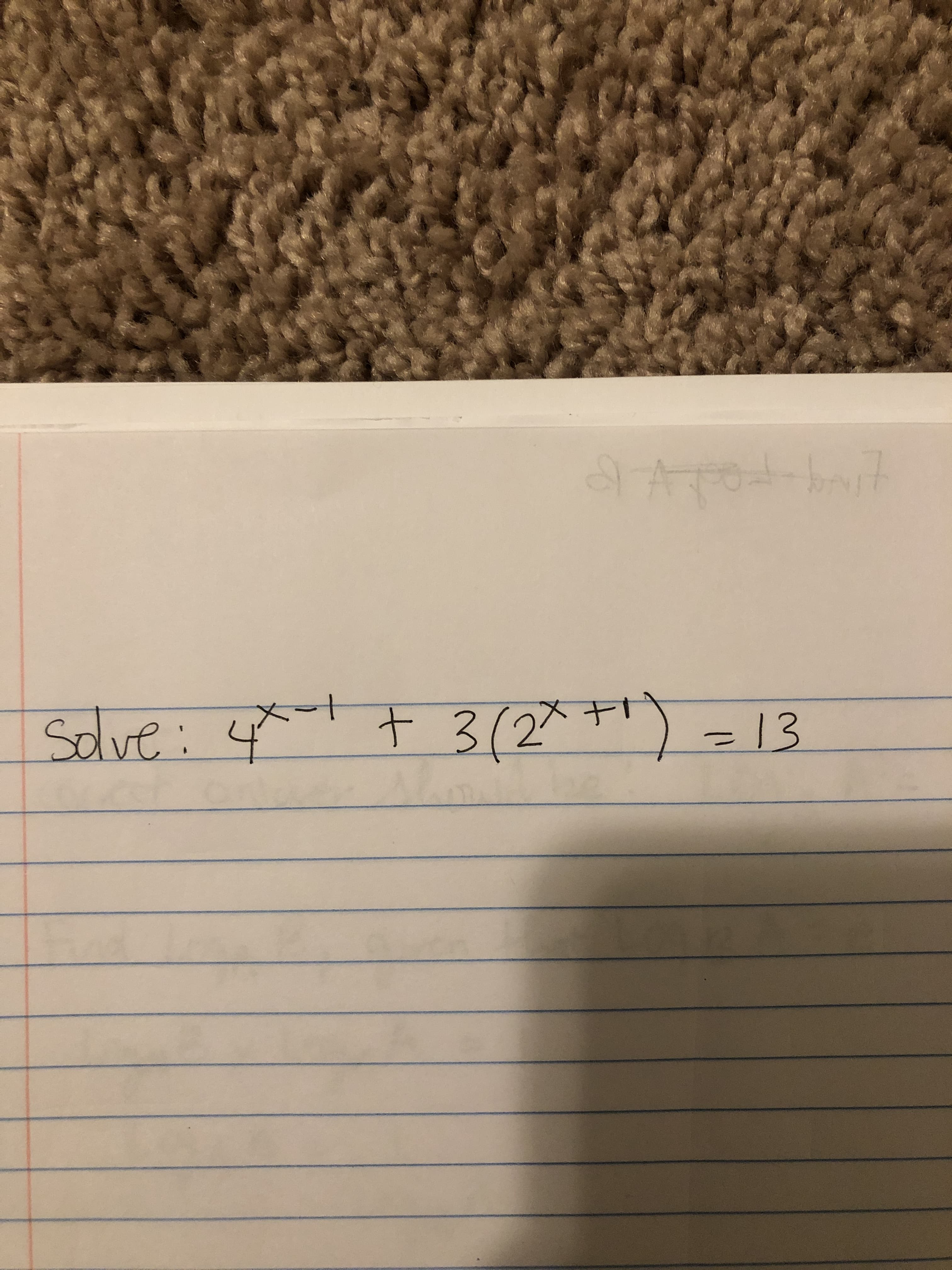 Sdlve: 4
t 3(2^*") = 13
