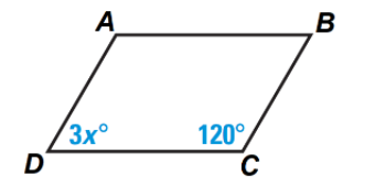 А
B
3x°
D
120°
C
