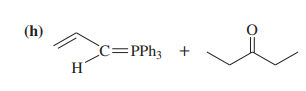 (h)
H
C=PPh3 +