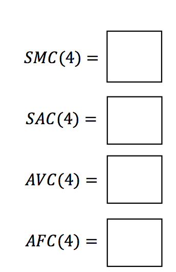 SMC(4) =
SAC (4) :
AVC(4) =
AFC(4) =
||
