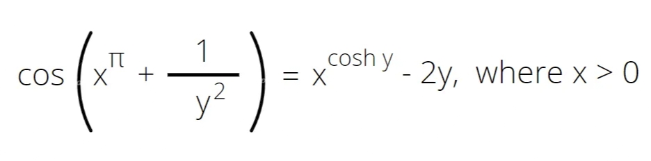 1
(x^² + + 2)
COS X
cosh y_2v, where x > 0
= X