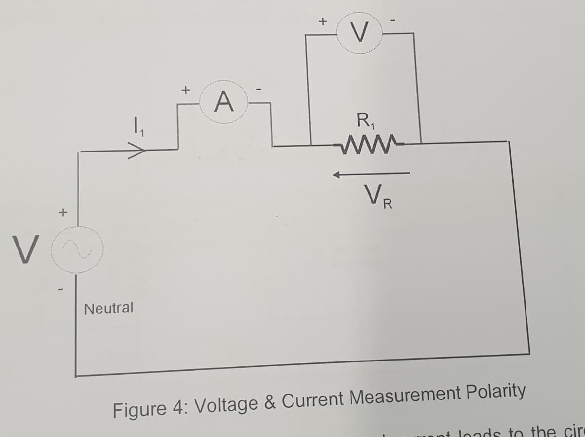 V
A
R,
ww
VR
Neutral
Figure 4: Voltage & Current Measurement Polarity
nt loads to the cire
