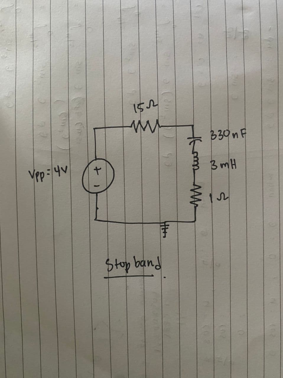 Ypp=4v
+
1522
M
Stop band
H MA
330 nF
3mH
S