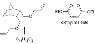 Eto-
OEt
diethyl maleate
C13H1802
