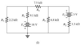 R, Σ.2.2 kΩ
R₁
Επ
7.5 ΚΩ
Μ
R₂
59.1 ΚΩ
= 18 V
+₁₁
(1)
R₁ 16.8 ΚΩ
+
Εξ
3V
R: €3.3 kΩ