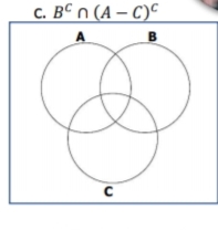 c. Bº n (A – C)°
A
