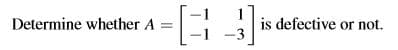 Determine whether A
-3
a is defective or not.
