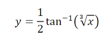 1
y =z tan-(Vx)
2
