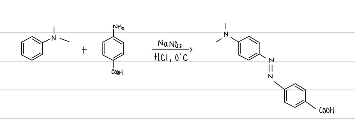 N
+
NH₂
соон
Na NO₂
HCI, O˚C
N
N
||
Z=Z
COOH