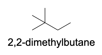 2,2-dimethylbutane
