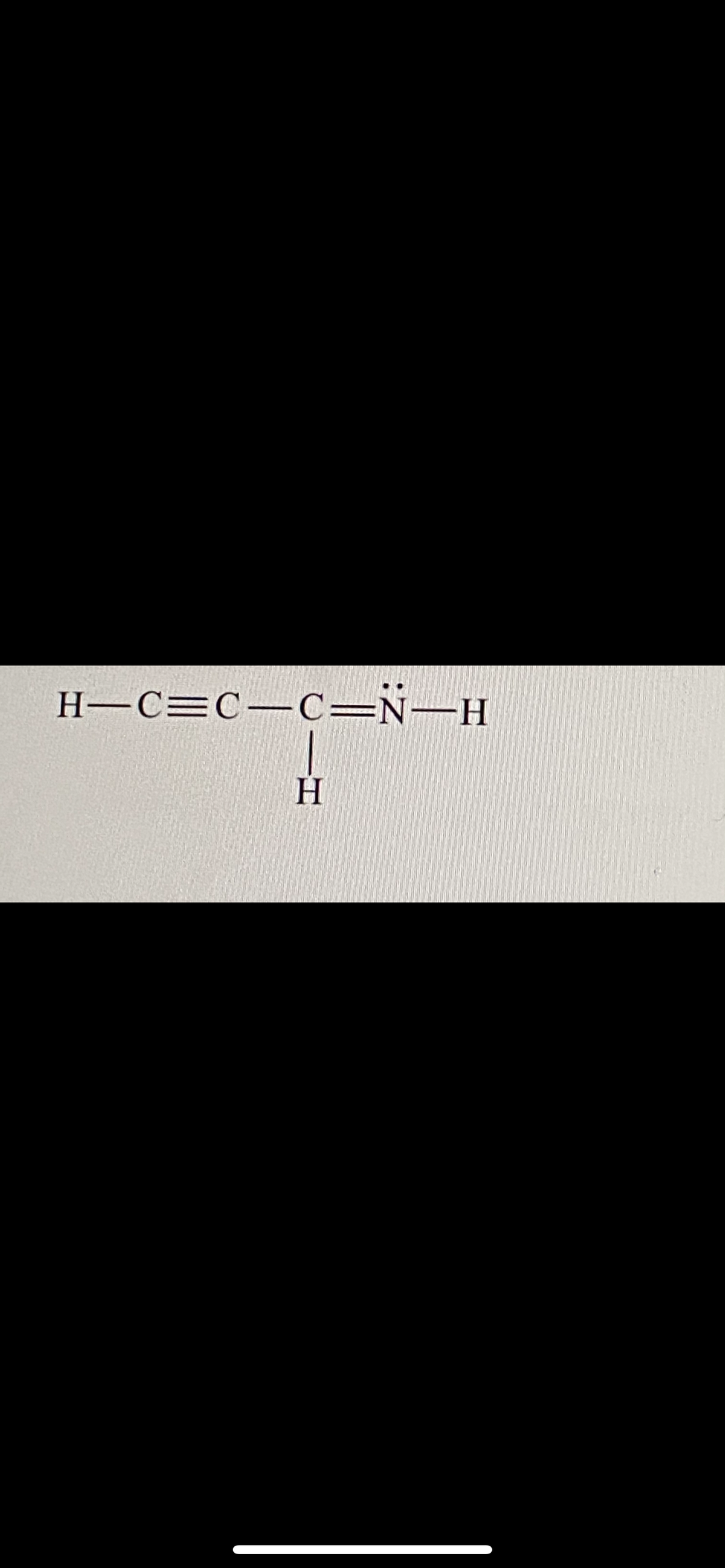 H-C=C-C=N-H
