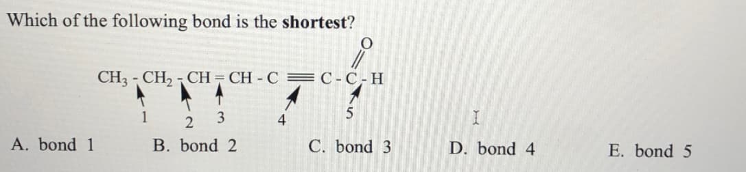 bond is the shortest?
