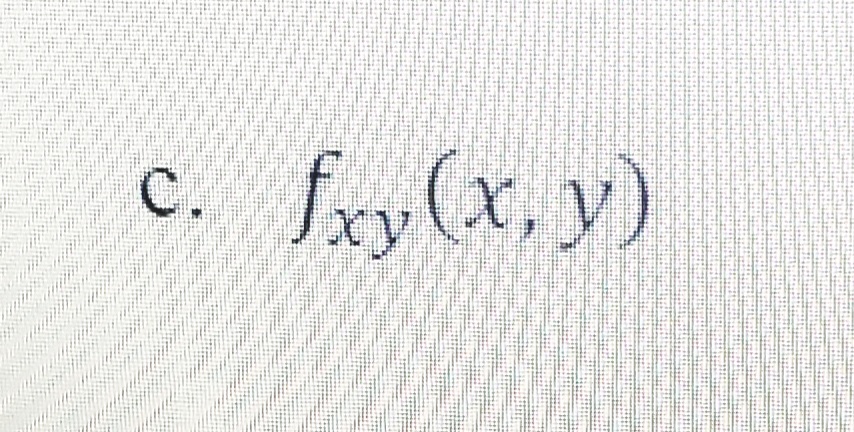 C. fxy(x, y)