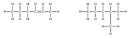 H H H
H H H
H HH H H
| ||| ||
H-C-C-ċ-c=c-ċ-H
|||| I
H-C-C- C-C-C-H
H H H
H.
H H
H
H.
H-C-H
H.
