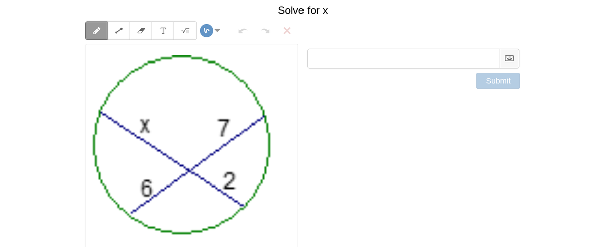 Solve for x
T
Submit
国

