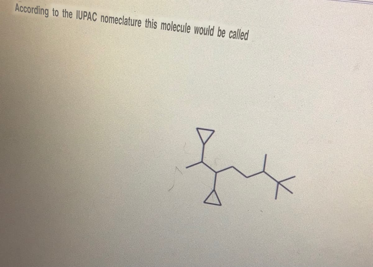 According to the IUPAC nomeclature this molecule would be called
fux