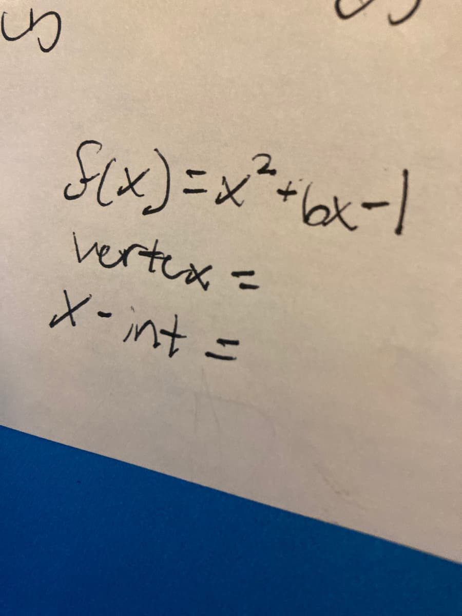 Six)%3Dx
vertex =
X-int ニ
%3D
