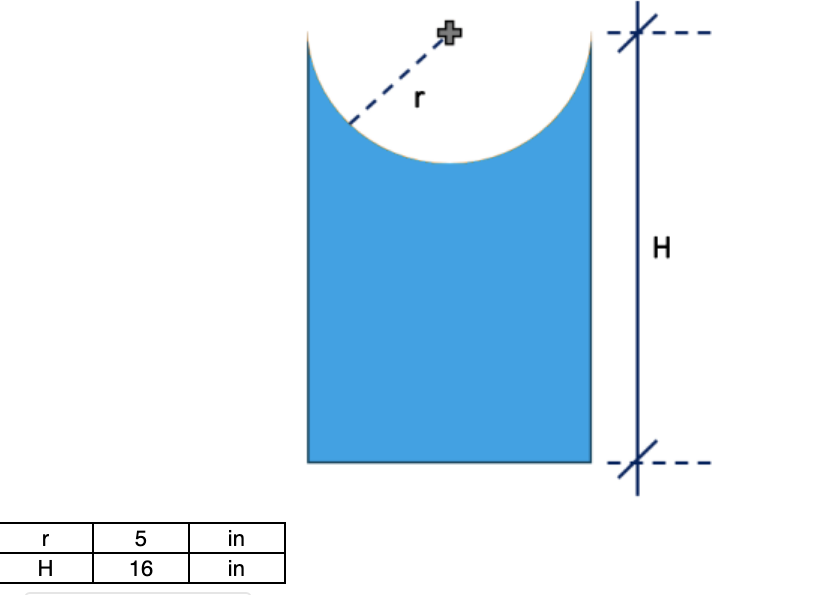 H
r
in
H
16
in
