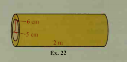 -6 сm
-5 cm
2 m
Ex. 22
