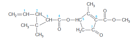 CH3
2
CH2=CH-CH,
3
CH-C-0-HC5
-0–CH3
CH;-C
ČH3
