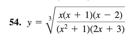 3 x(х + 1)(х — 2)
(x? + 1)(2х + 3)
54. у —
