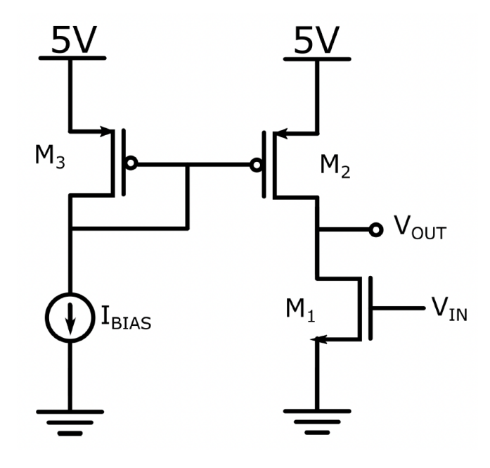 5V
5V
M3
M2
VOUT
VIN
M1
)IBIAS
