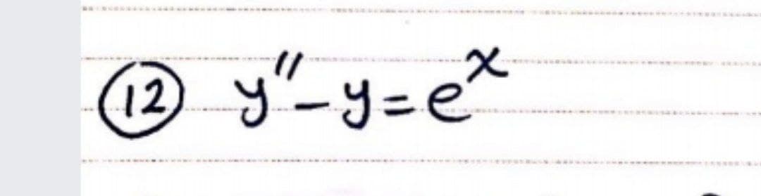 12)
y-y=e'
