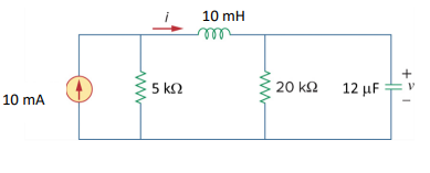 10 mH
ell
5 k2
20 Ω 12 μF
10 mA
ww
